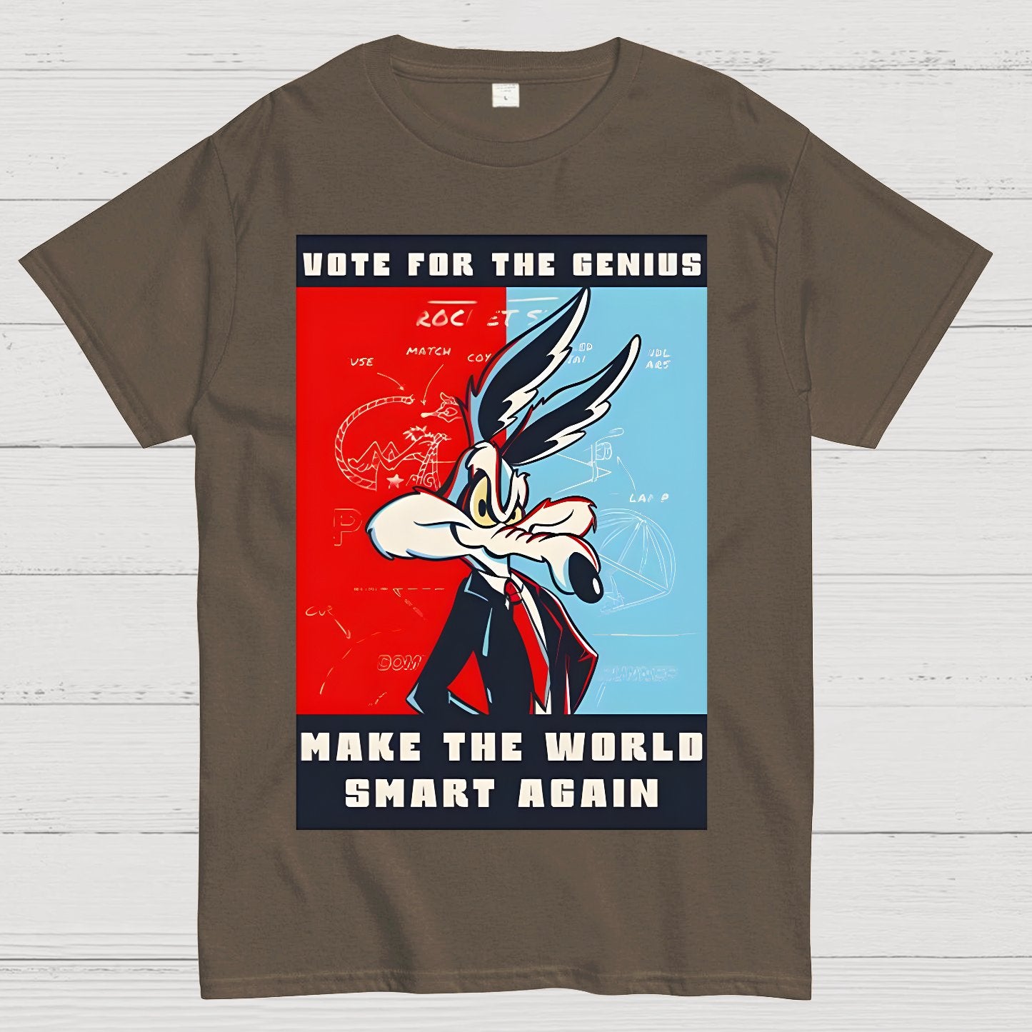 Make The World Smart Again Geek T-Shirt