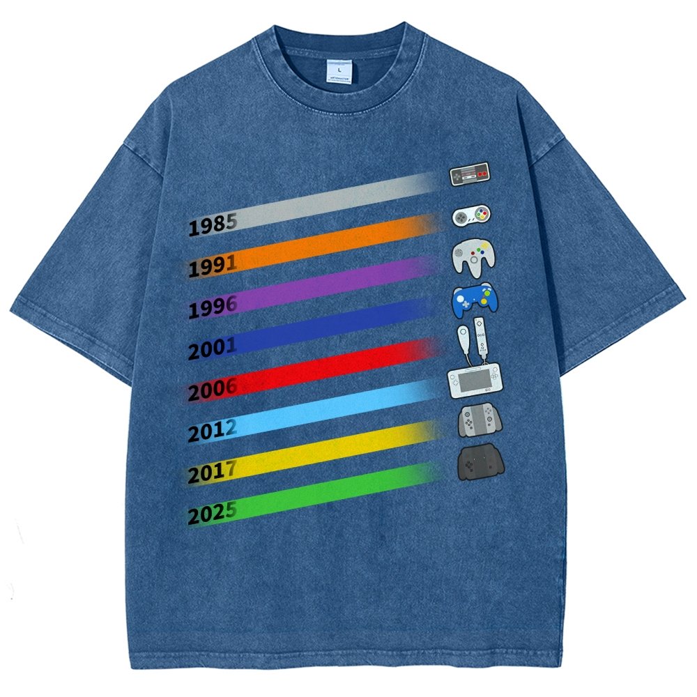 ConsoleEvolution Vintage Distressed T-shirt