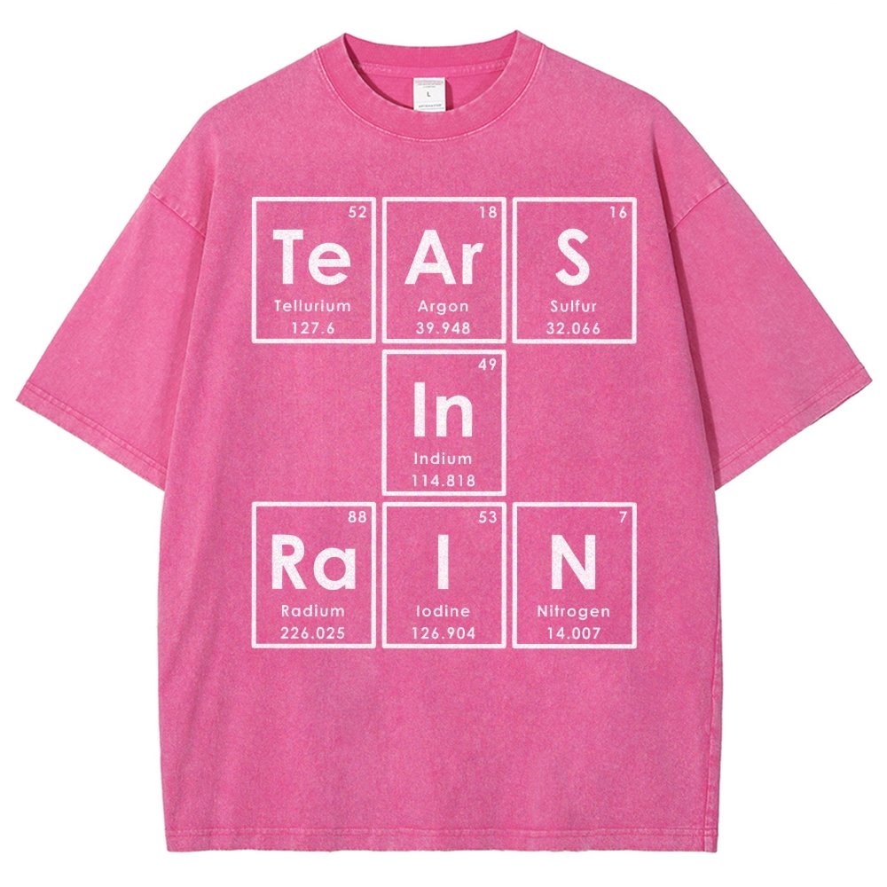 TeArS In RaIN Essential Vintage Distressed T-shirt