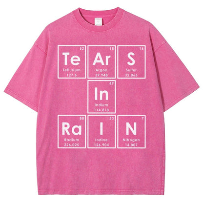 TeArS In RaIN Essential Vintage Distressed T-shirt