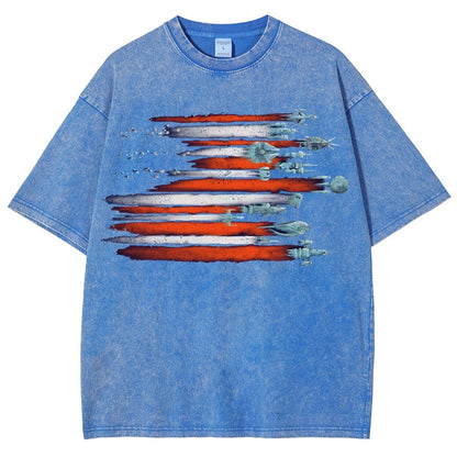Vintage Sci-Flyers Vintage Distressed T-shirt