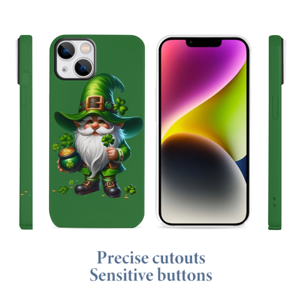 St. Patrick's Day Lucky Green Print Phone Cases