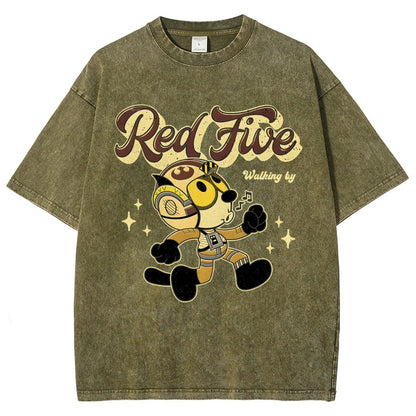 The Rebel Cat Vintage Distressed T-shirt