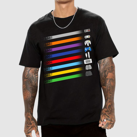 Console Evolution Geek T-Shirt