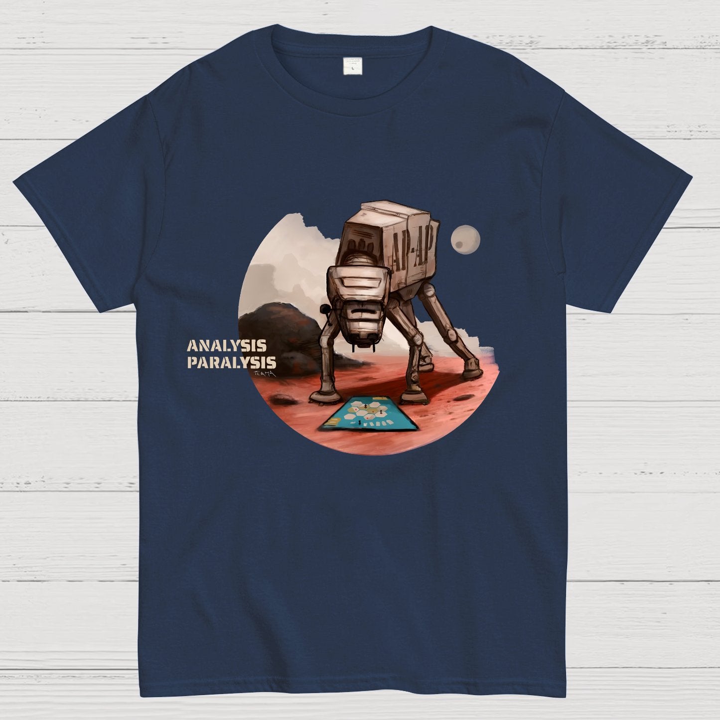 Board Game Analysis paralysis Geeky T-Shirt