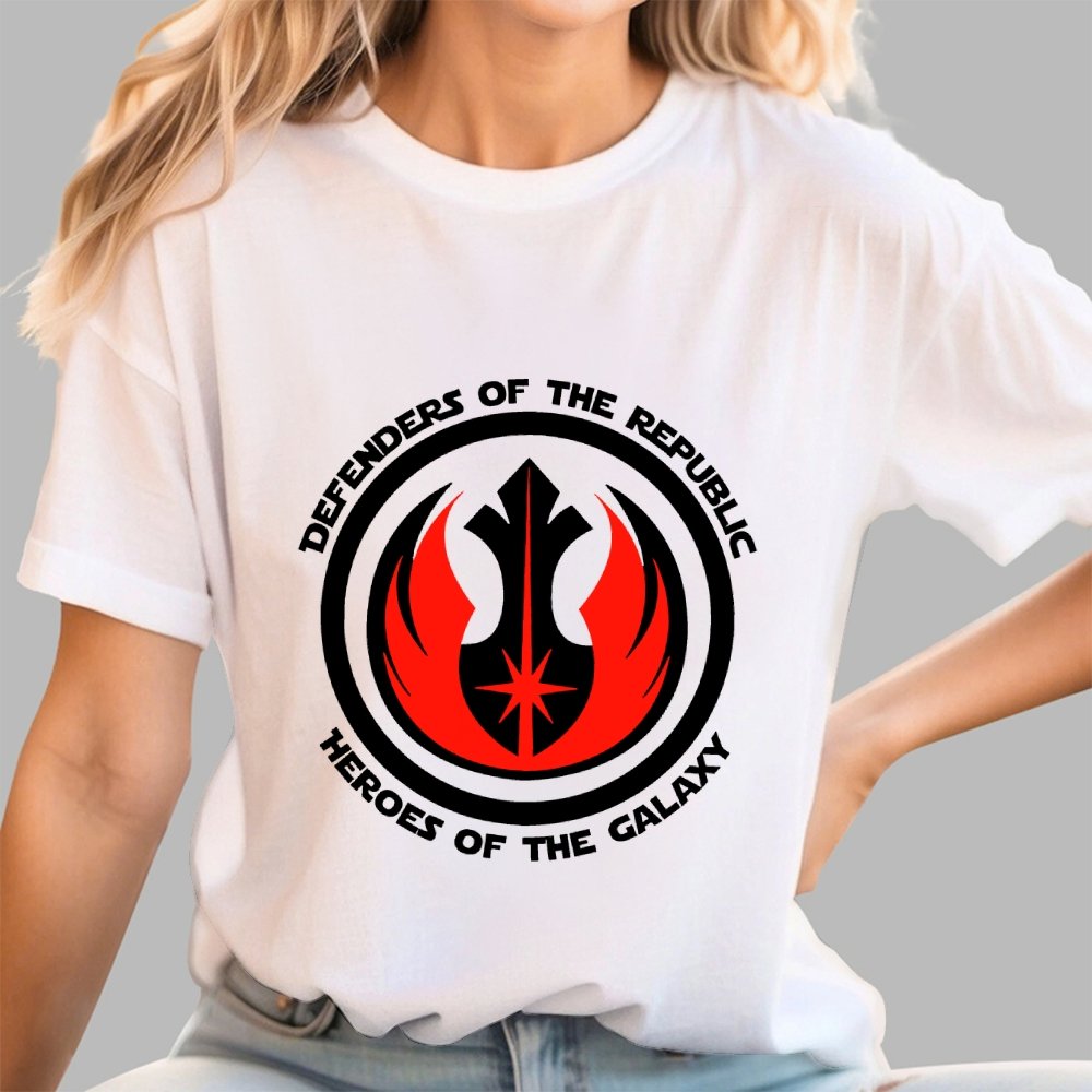 Protectors Of The Republic Heroes Of The Galaxy Geek T-Shirt