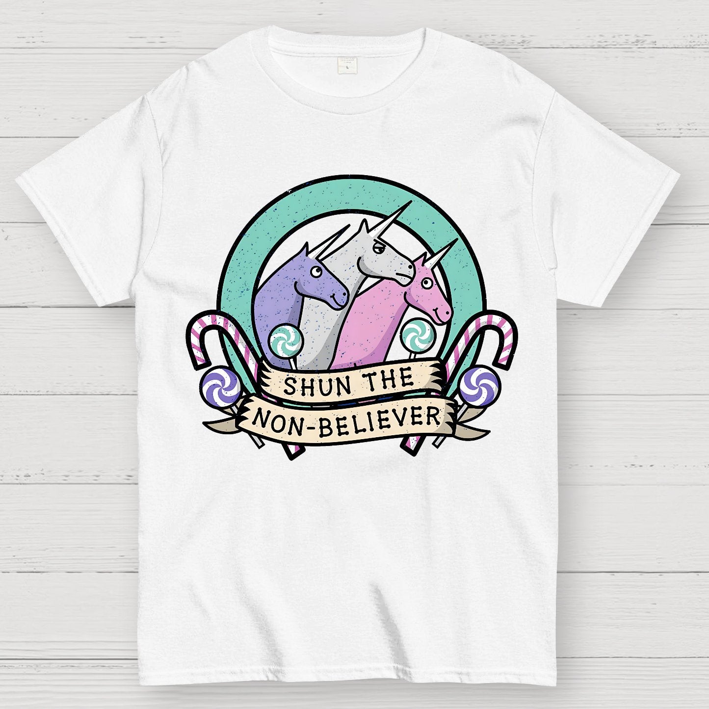 Shun the Non-Believer Geek T-Shirt
