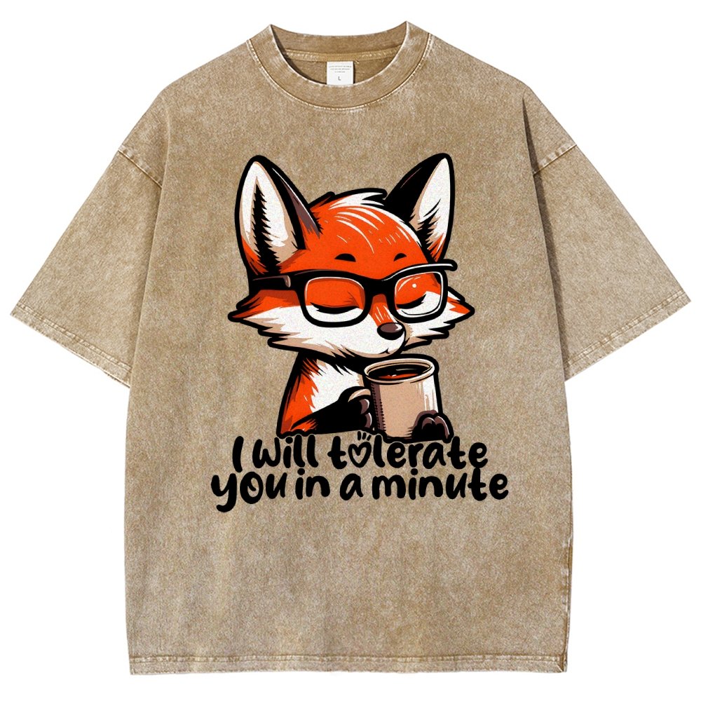 Tolerant Fox Vintage Distressed T-shirt