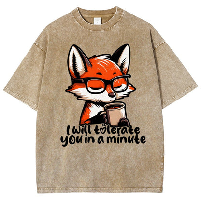 Tolerant Fox Vintage Distressed T-shirt