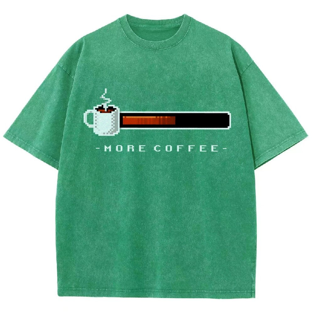 Coffee Bar Vintage Distressed T-shirt