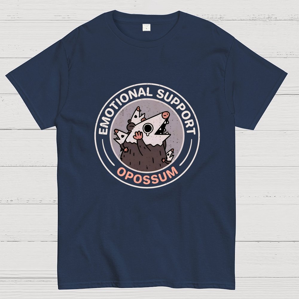 Emotional Support Possum Geek T-Shirt