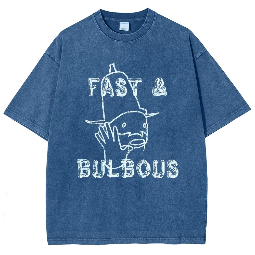Fast & Bulbous Vintage Distressed T-shirt