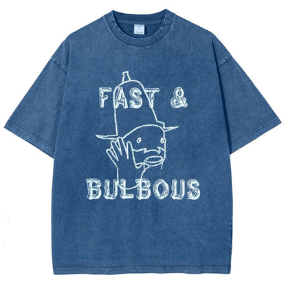 Fast & Bulbous Vintage Distressed T-shirt