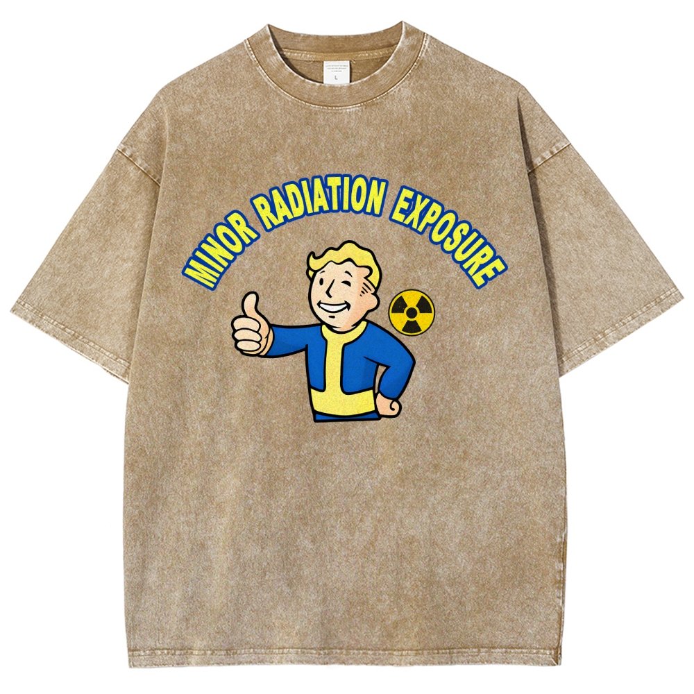 Minor Radiation Exposure Vintage Distressed T-shirt