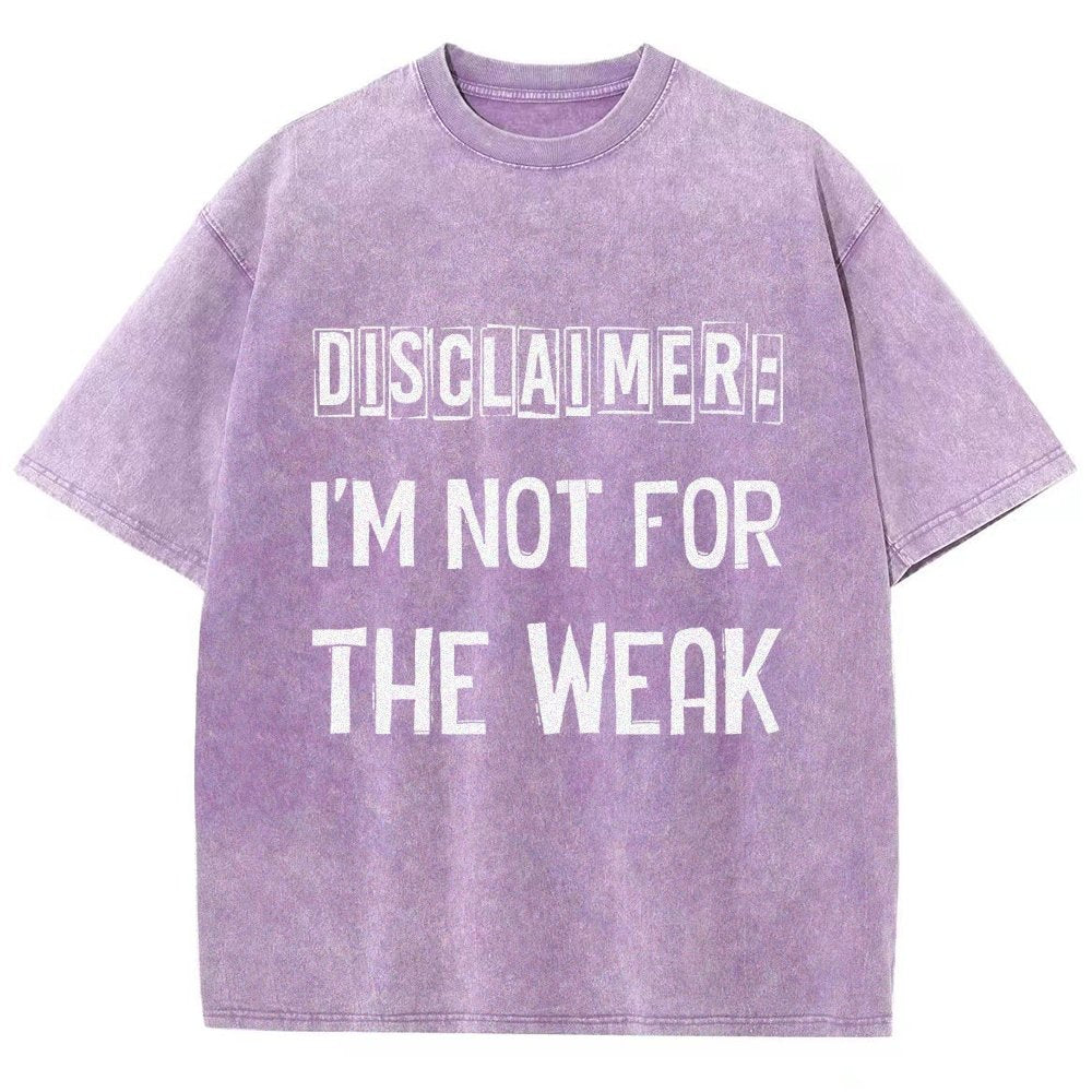 Disclaimer Vintage Distressed T-shirt