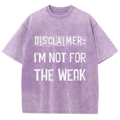 Disclaimer Vintage Distressed T-shirt