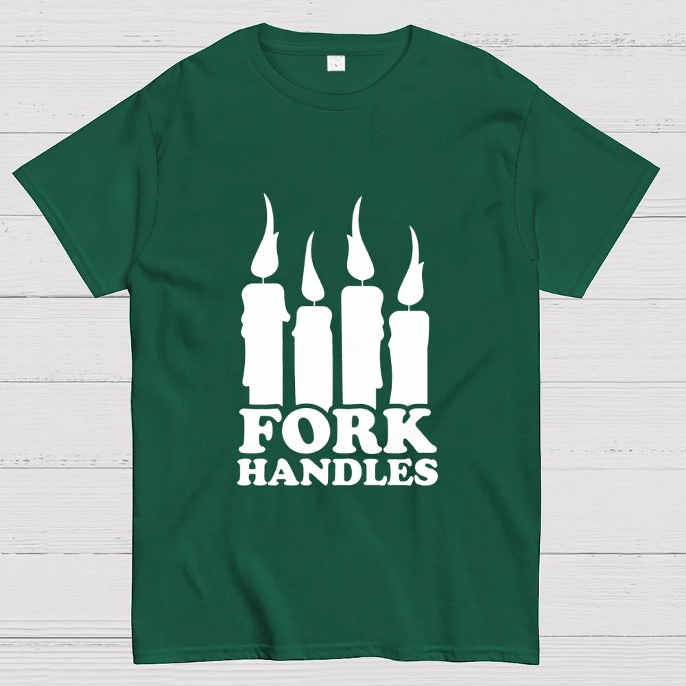 Or is it fork handles？Geek T-Shirt