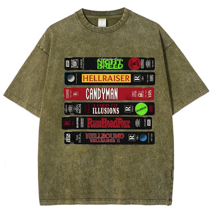 VHS Barker Vintage Distressed T-shirt