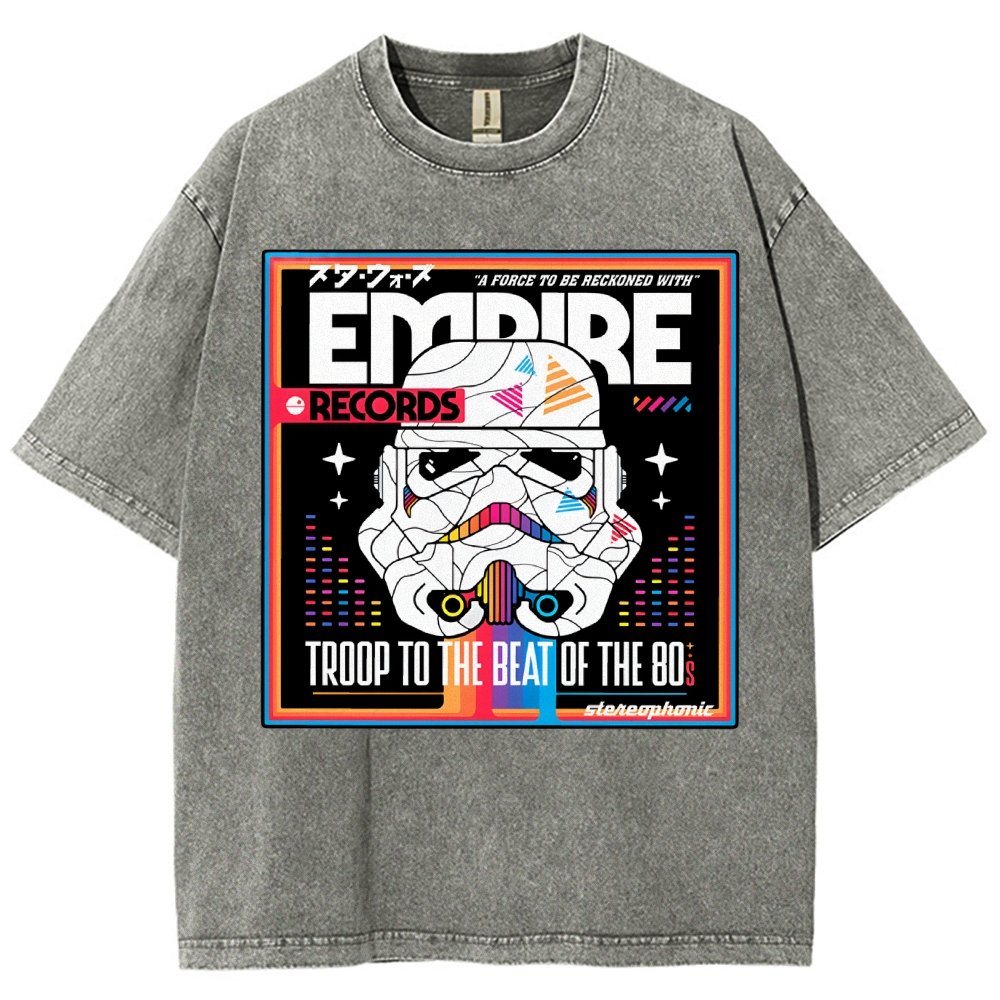 Troop to the Beats Vintage Distressed T-shirt