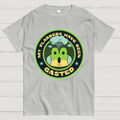 My Flabbers Have Been Gasted Funny Frog Geek T-Shirt