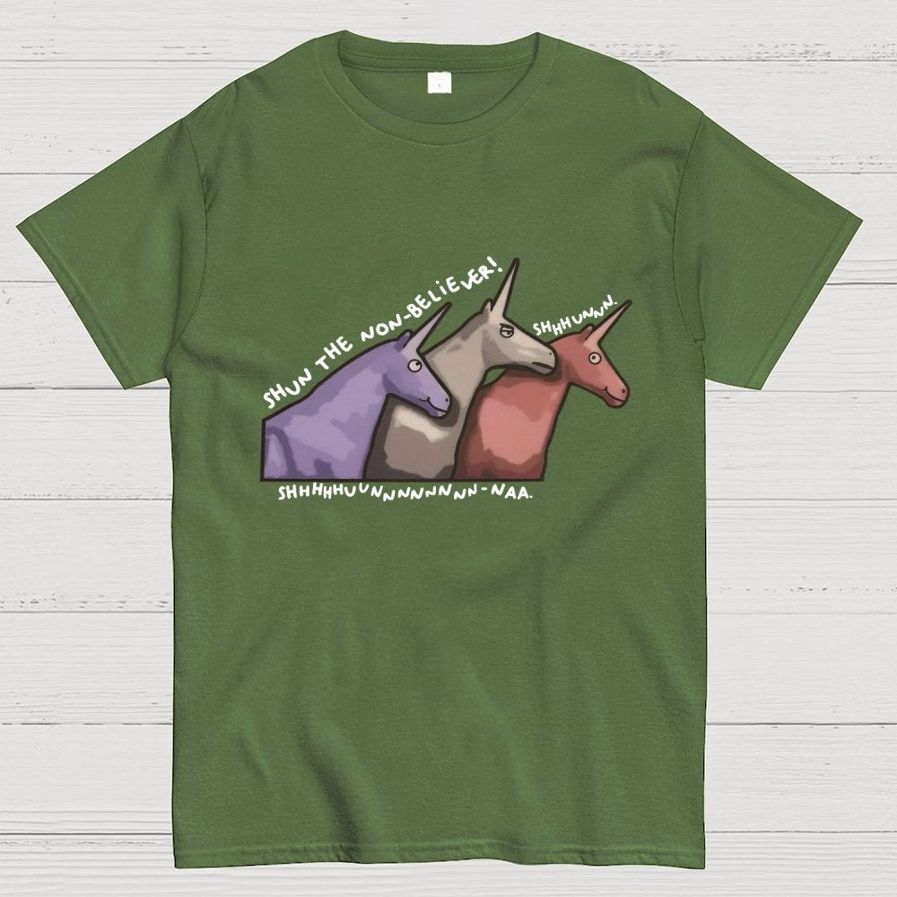 Shun the Non-Believer Geek T-Shirt