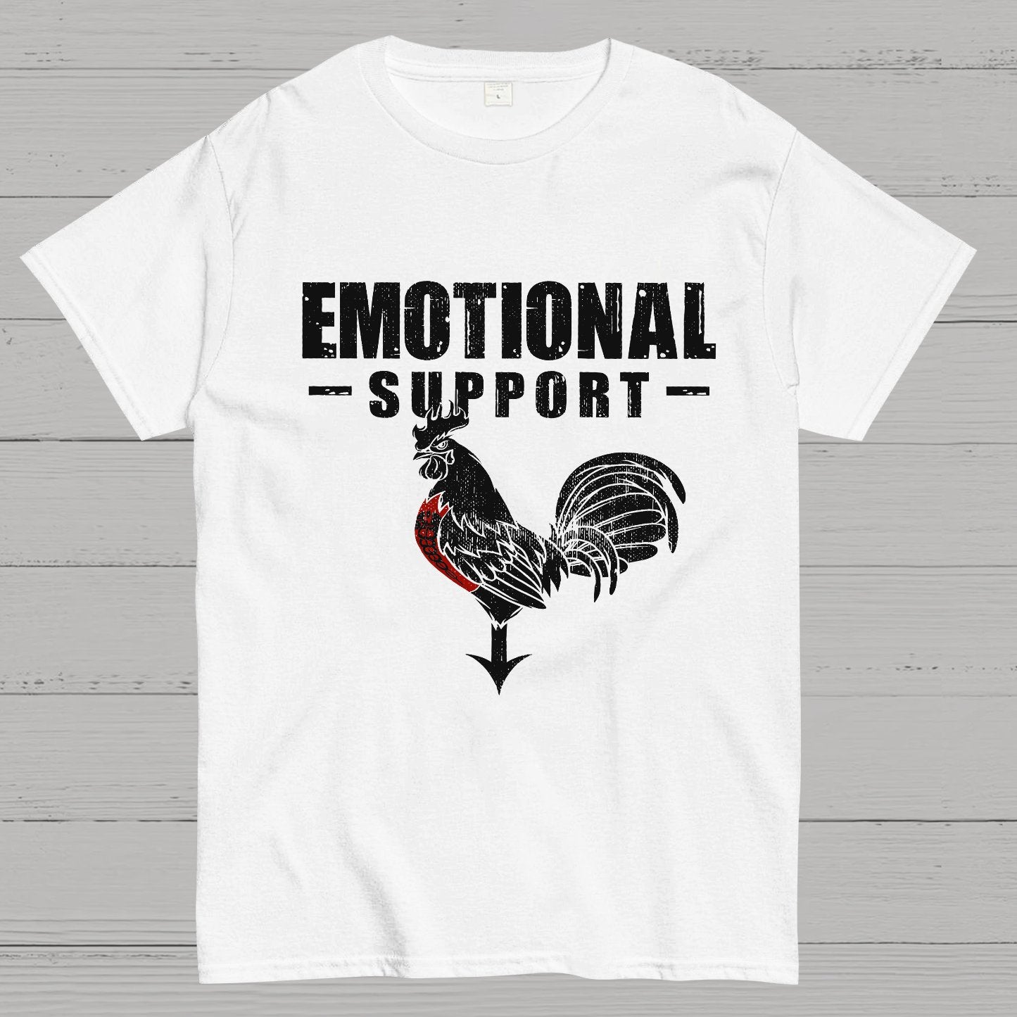 Emotional Support Cock Geeky T-Shirt