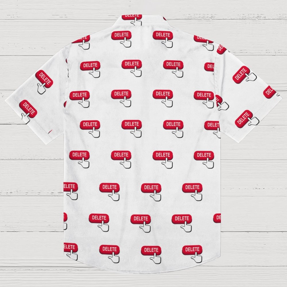 Delete Icon Geeky Shirt