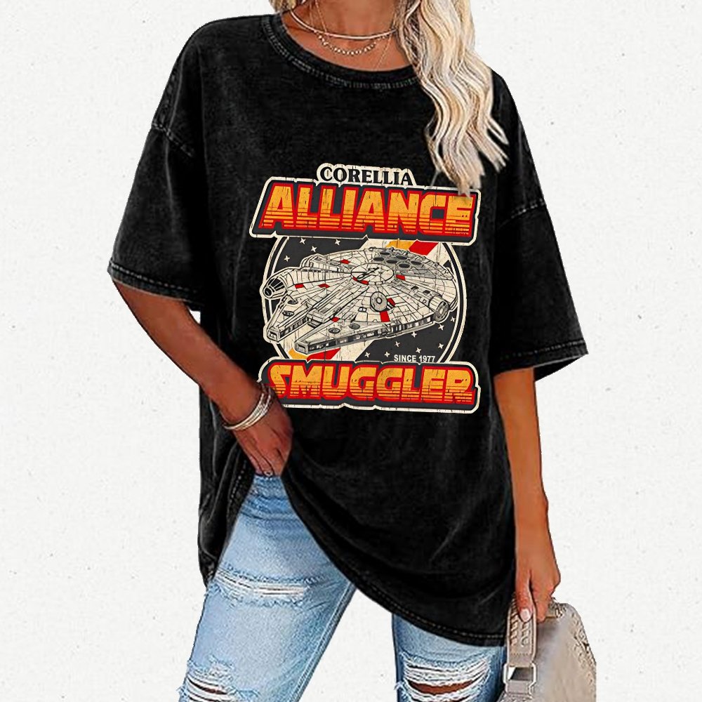 Adventure Smuggler Vintage Distressed T-shirt