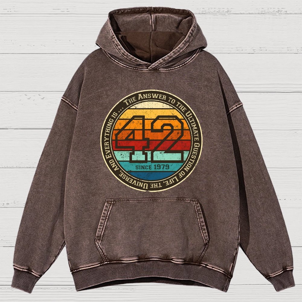Forty-Two Vintage Vintage Distressed Hoodie