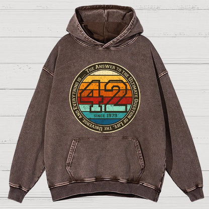 Forty-Two Vintage Vintage Distressed Hoodie
