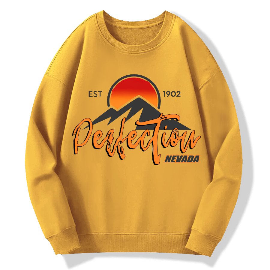 Perfection Silver Valley Geek Cotton Sweatshirt