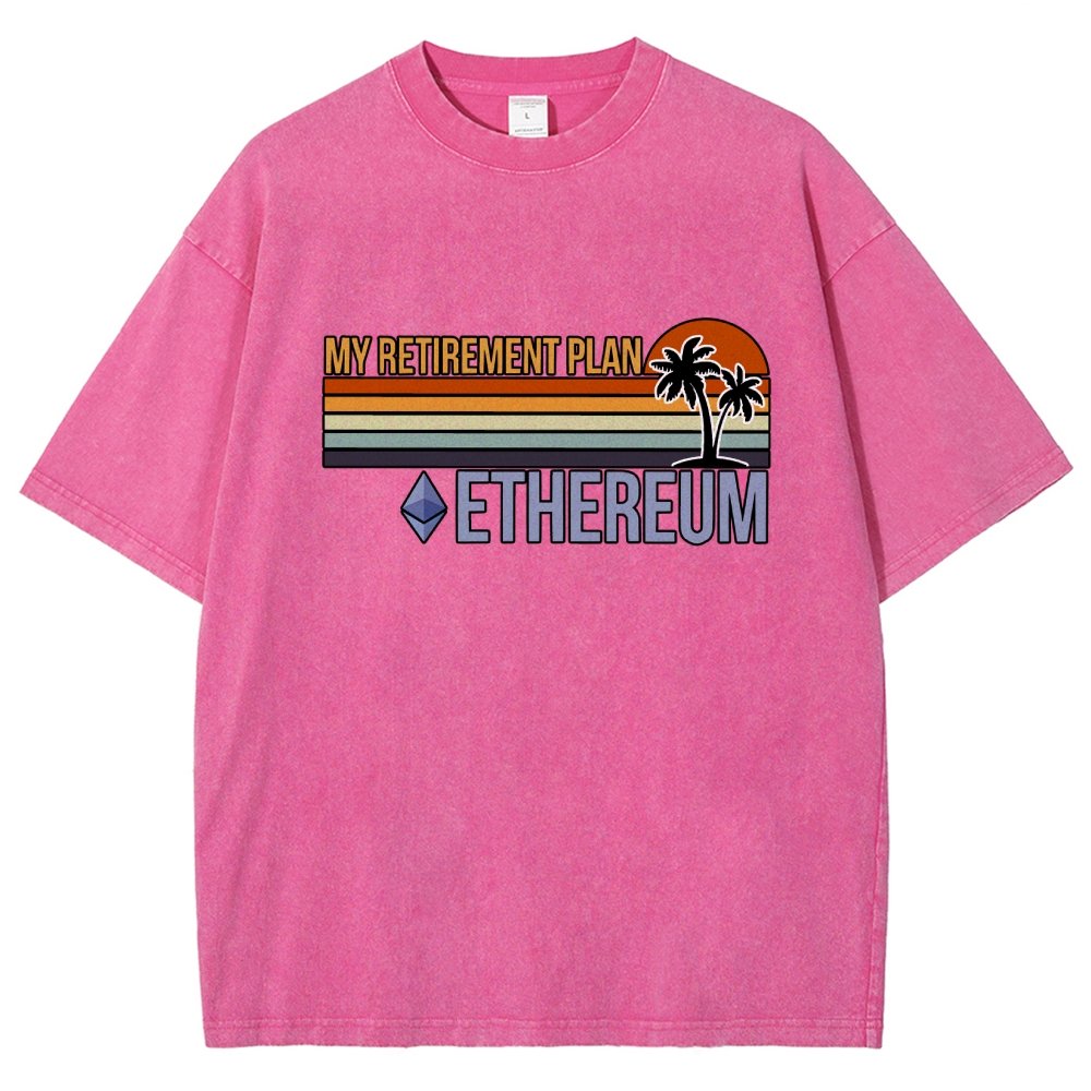 ETH Retirement Plan Vintage Distressed T-shirt
