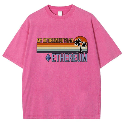 ETH Retirement Plan Vintage Distressed T-shirt