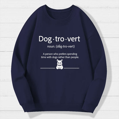 Dog-Tro-Voy Geek Cotton Sweatshirt
