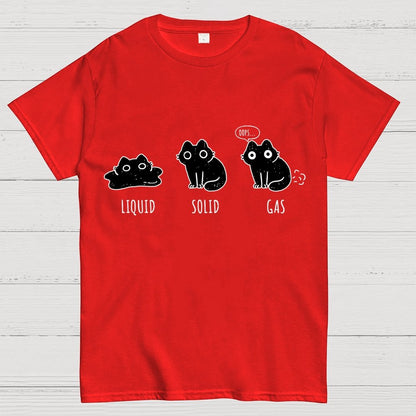 States of Cat Geek T-Shirt