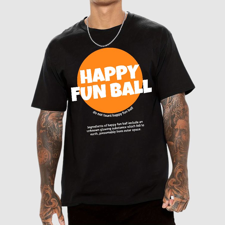 Happy Fun Ball Geek T-Shirt