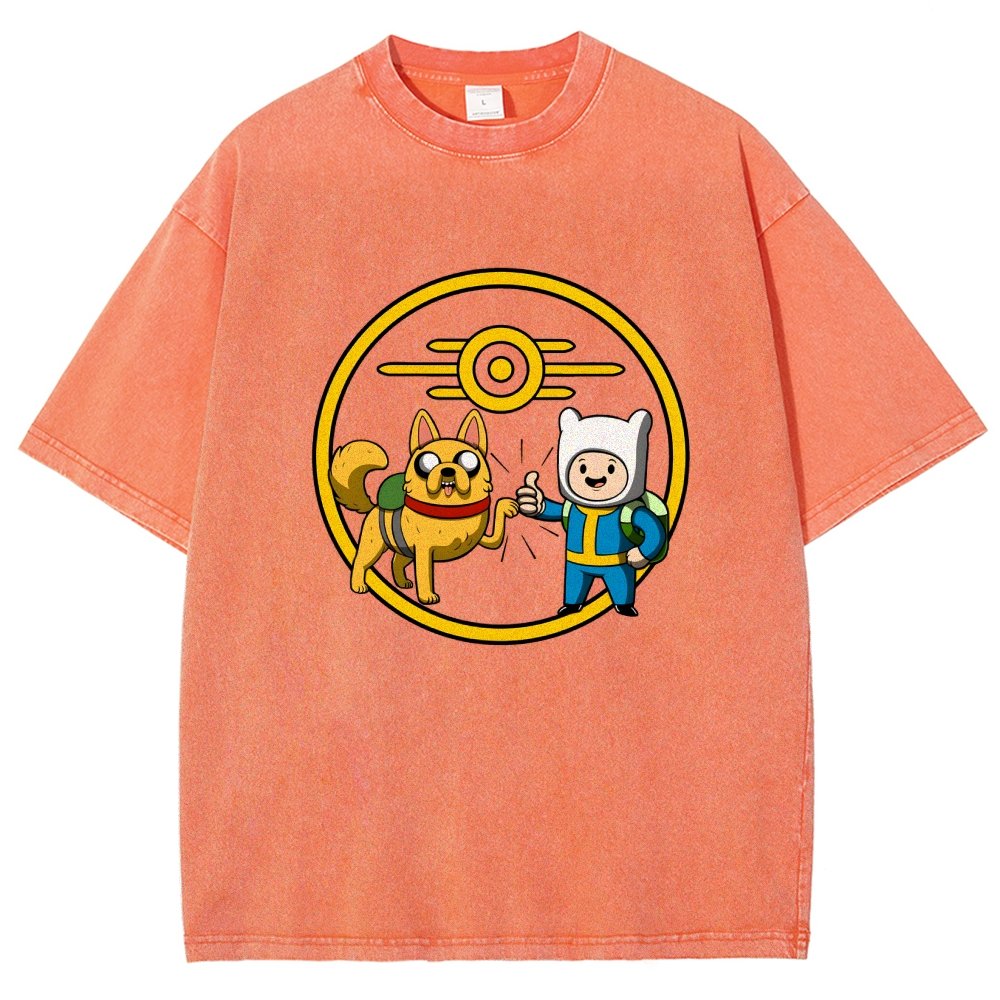 Wasteland Time Vintage Distressed T-shirt