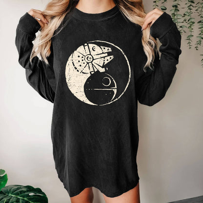 Balancing The Power Washed Long Sleeve Tee