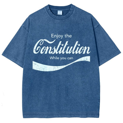 Constitution Cola Vintage Distressed T-shirt