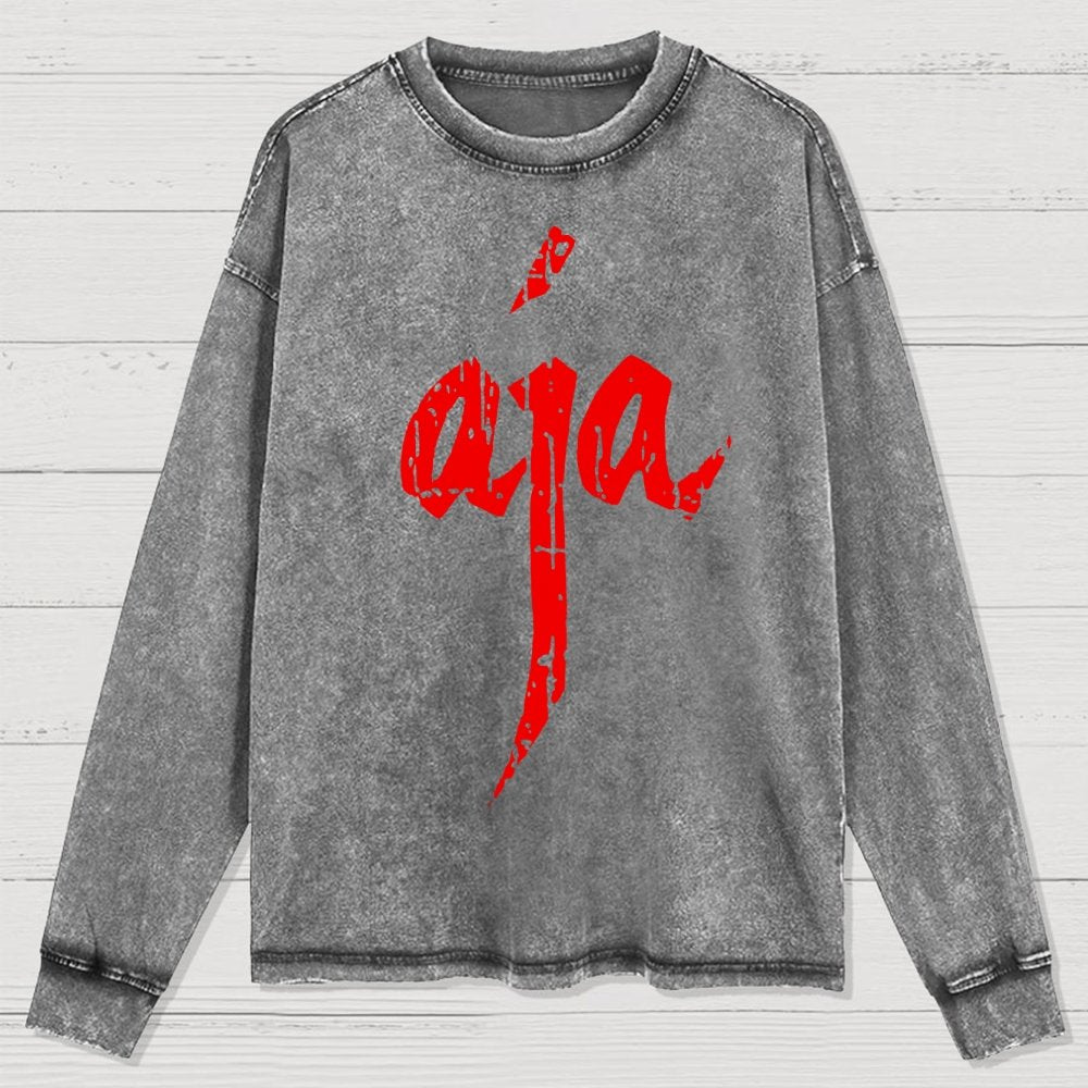 AJA Washed Long Sleeve Tee