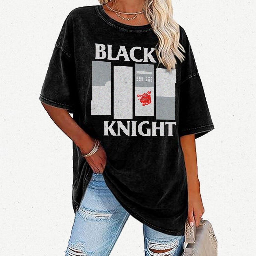 Black Knight Band! Vintage Distressed T-shirt