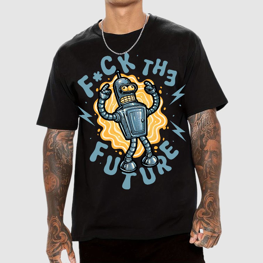 Fck the future Geek T-Shirt