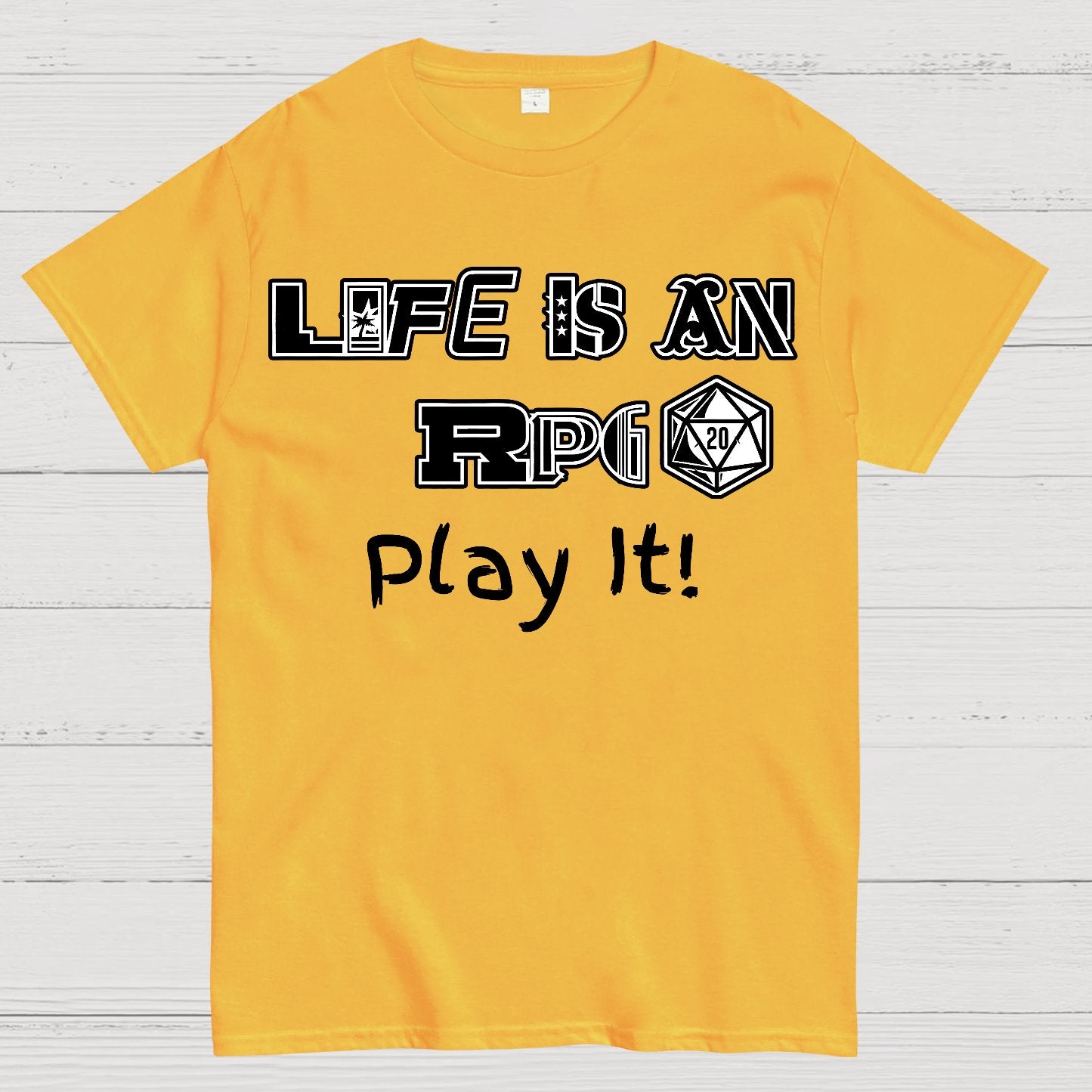 Life Is An RPG Geek T-Shirt