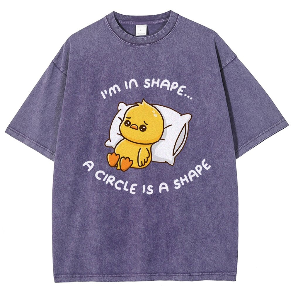 I'm In Shape Vintage Distressed T-shirt