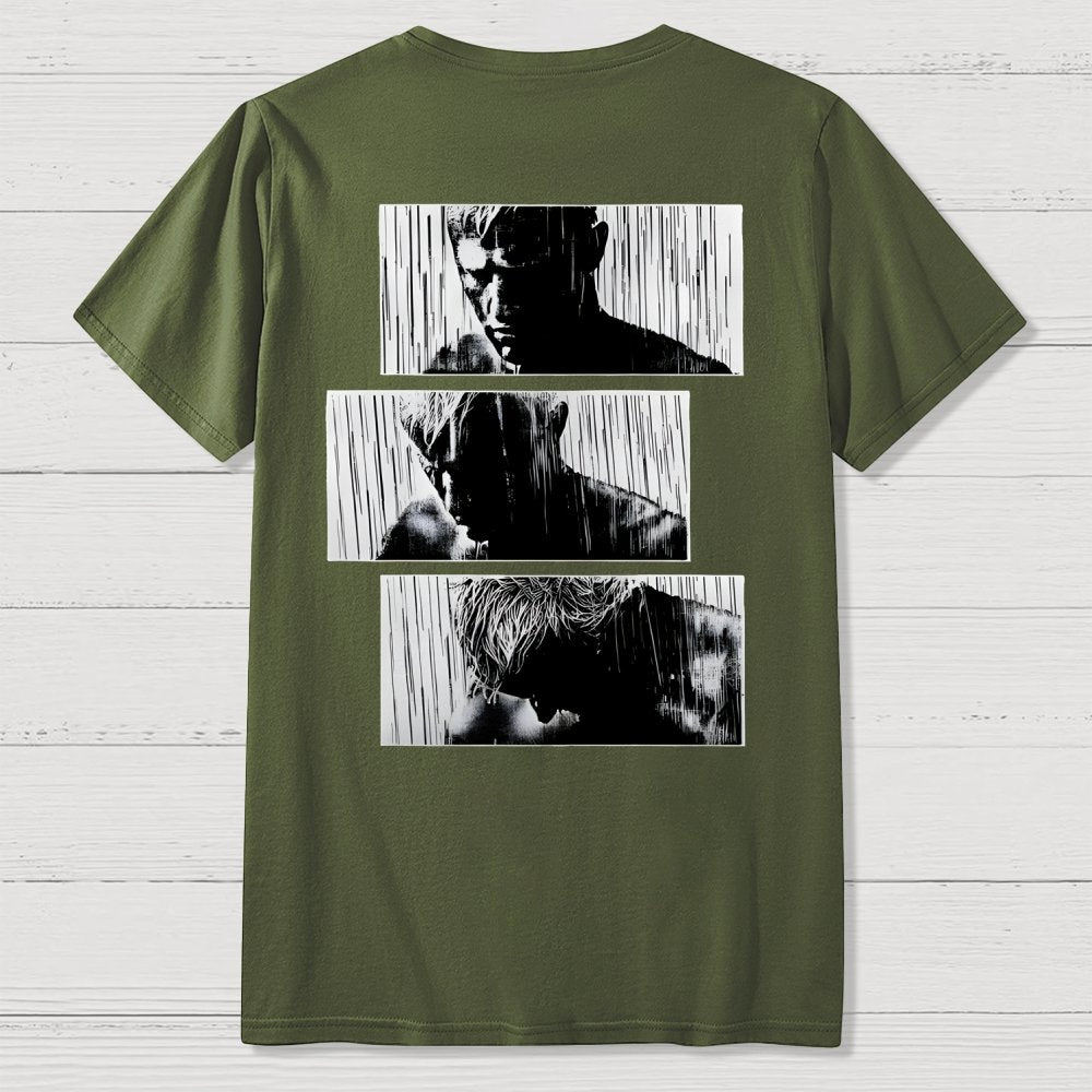 Tears In Rain Front And Back Printing Geek T-Shirt