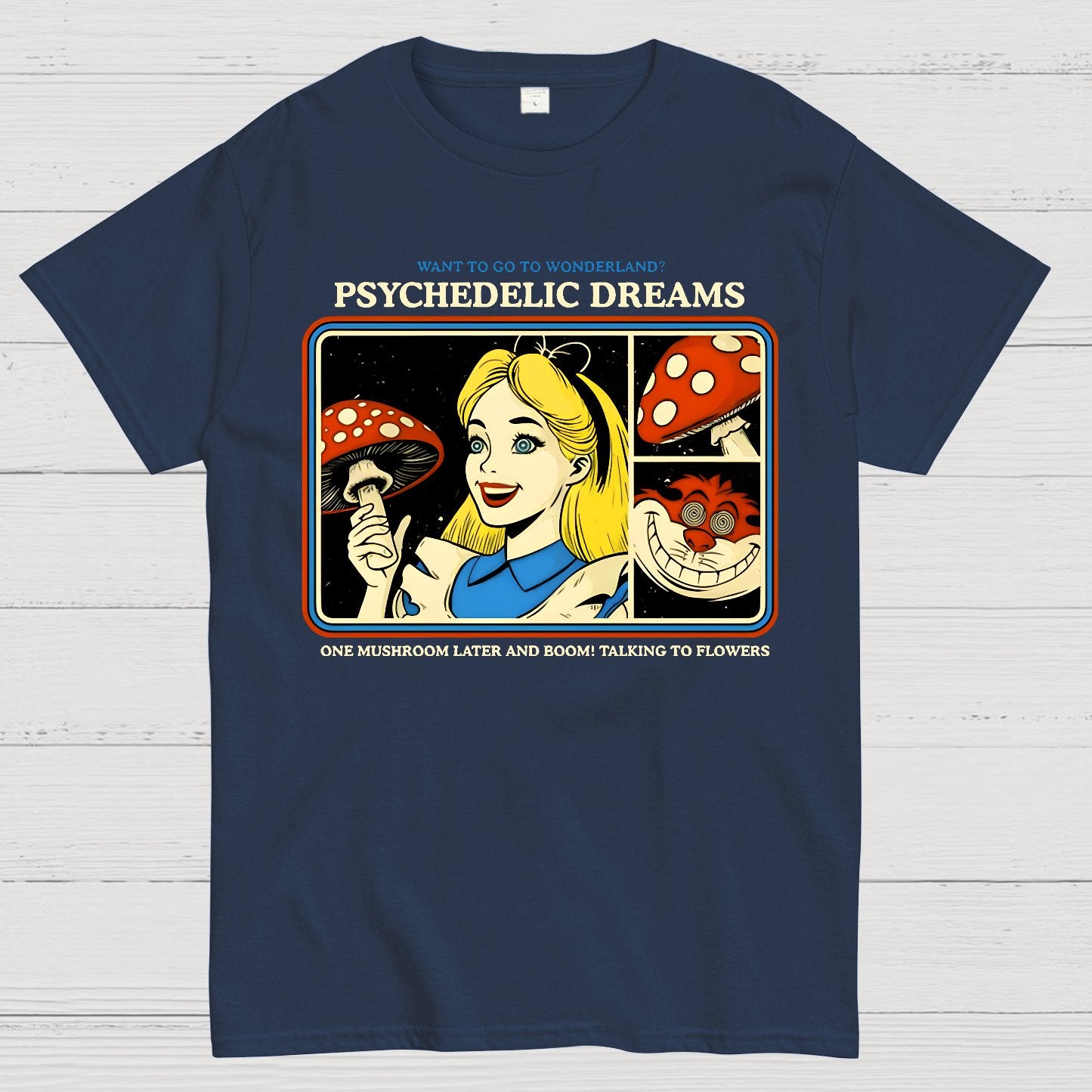 Psychedelic Dreams Geek T-Shirt