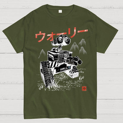EcoBot Sumi-E Geek T-Shirt