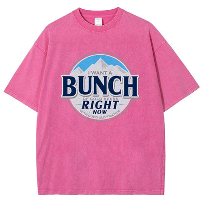 Cold Beers and Friends Right Now! Vintage Distressed T-shirt