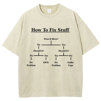 How To Fix Stuff DIY Guide Vintage Distressed T-shirt