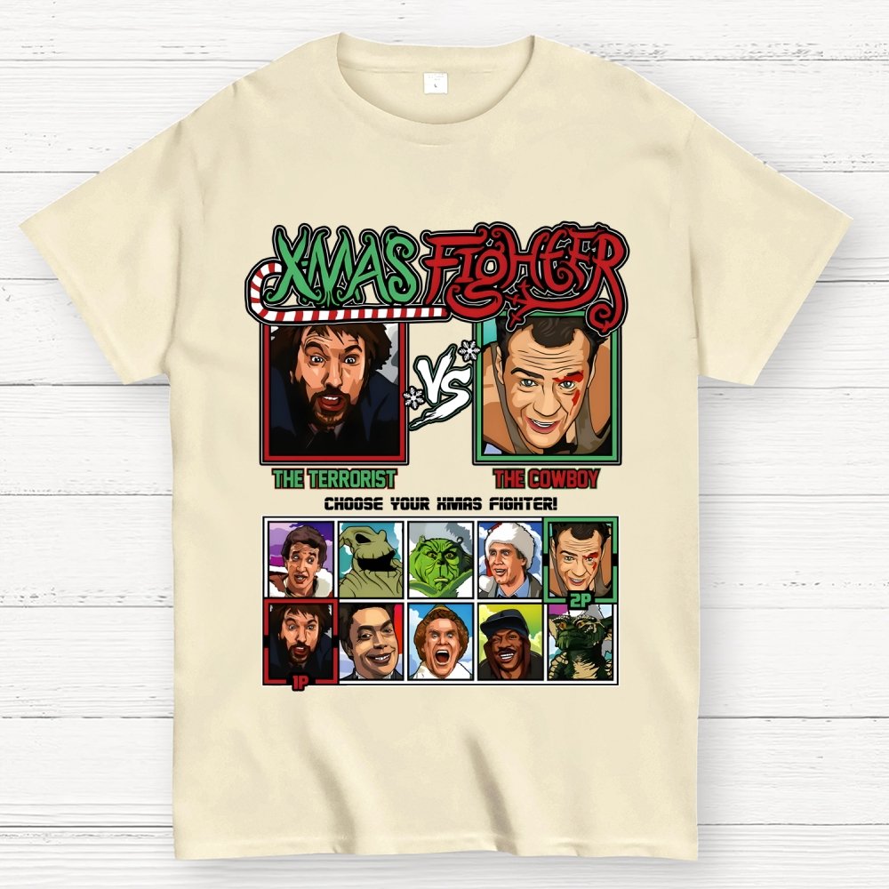 Xmas Fighter - Die Hard Geek T-Shirt